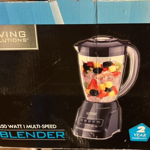 NEW LIVING SOLUTIONS 350 WATT BLENDER ! - Picture 7 of 8
